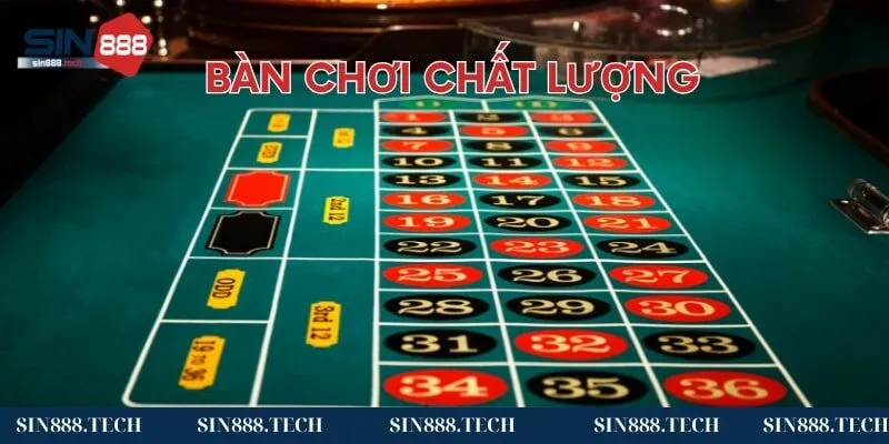 Nền tảng cung cấp bàn chơi game chất lượng