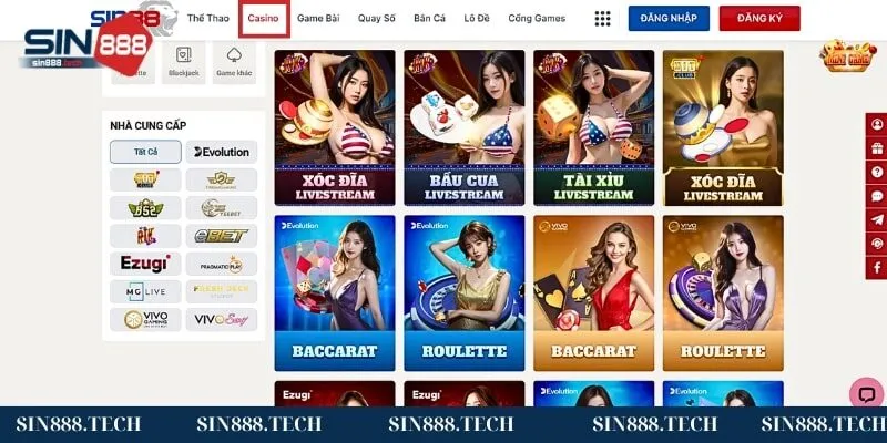 Cược thủ chọn vào tựa game Roulette để chơi